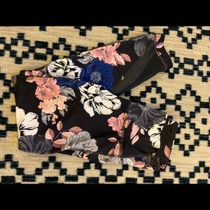 Old Navy Floral Yoga Pants